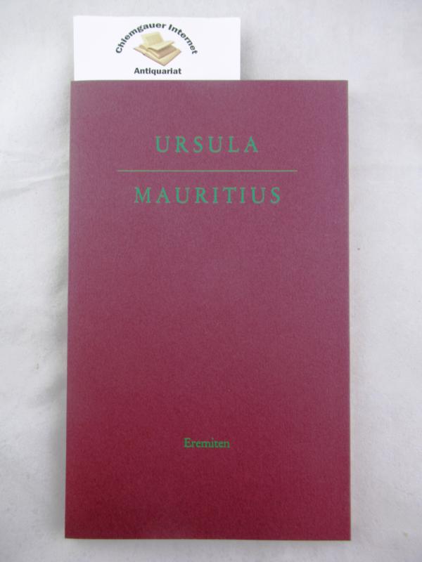 Mauritius : Briefe aus Wort-Pelz und Bild-Monstern. - Ursula ( Schultze-Blum)
