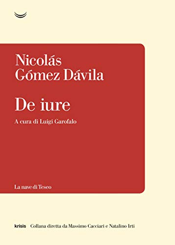 De iure - Nicolás Gómez Dávila