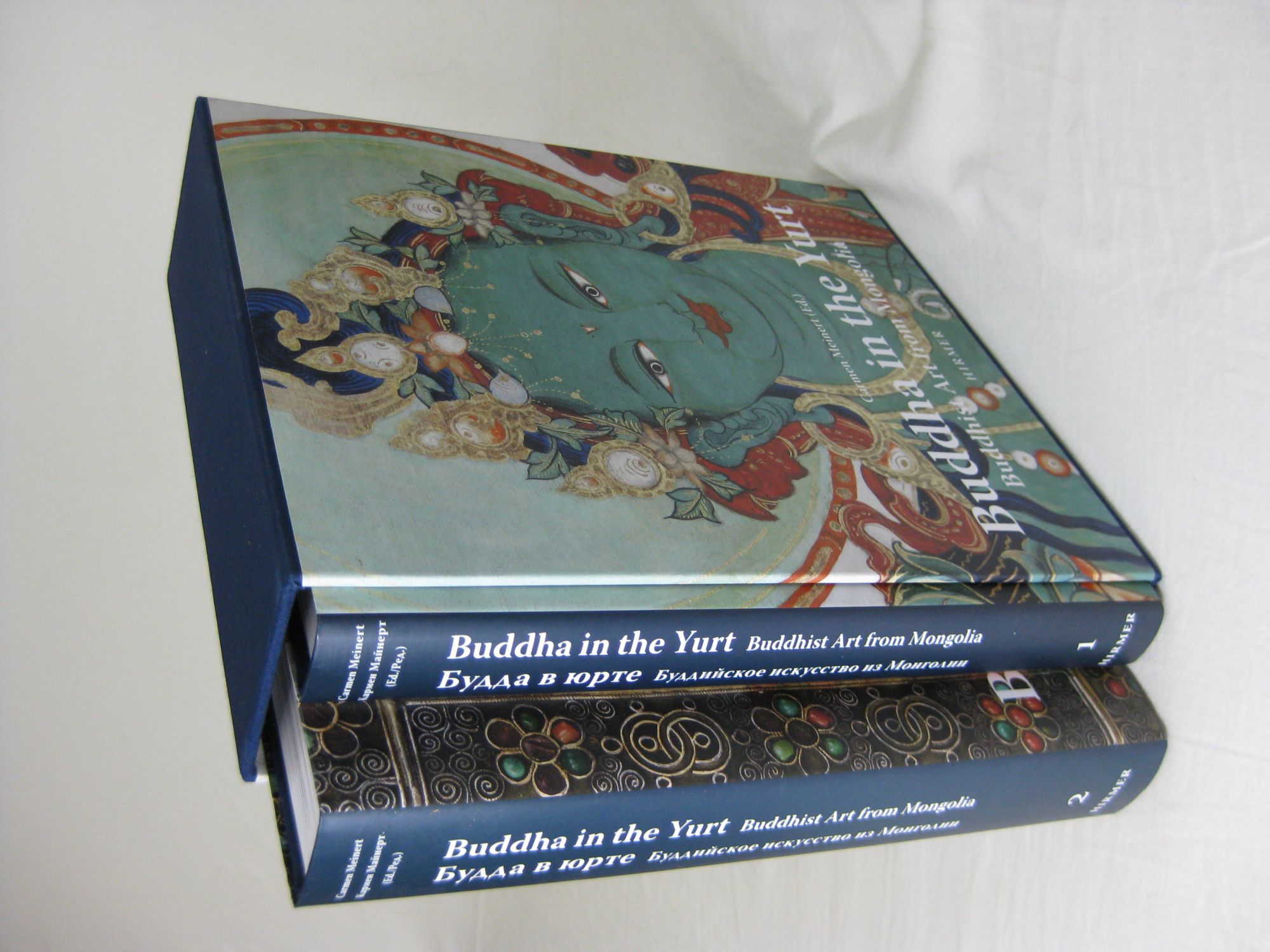 BUDDHA IN THE YURT: Buddhist Art from Mongolia (Two Volumes in slipcase) English/Russian Edition - Meinert, Carmen, editor