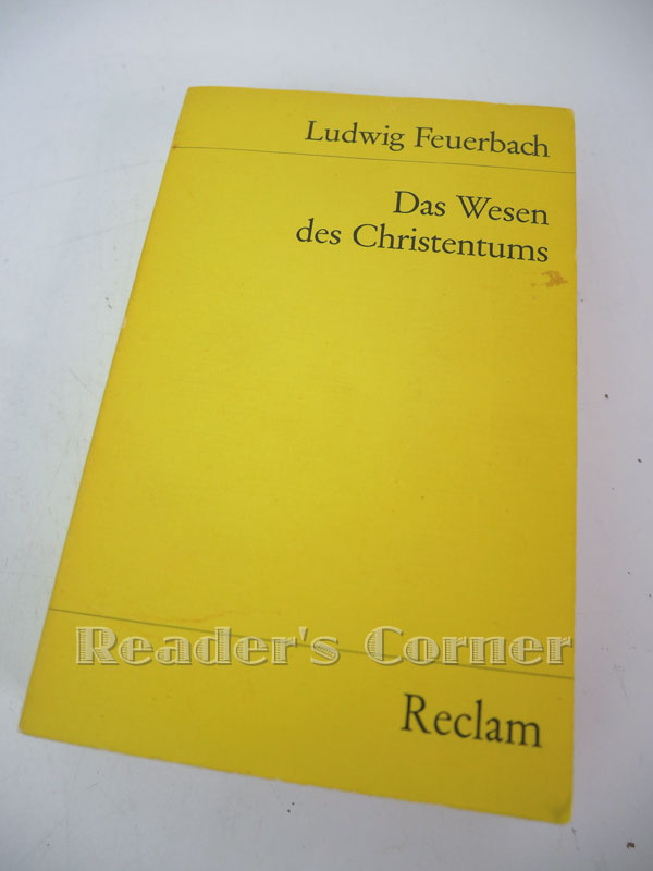 Das Wesen des Christentums. Nachwort von Karl Löwith. - Feuerbach, Ludwig