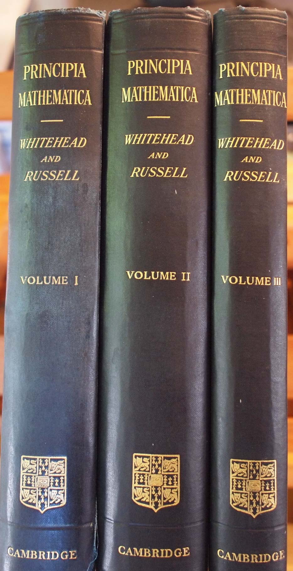 Principia Mathematica. by Whitehead, Alfred North; and