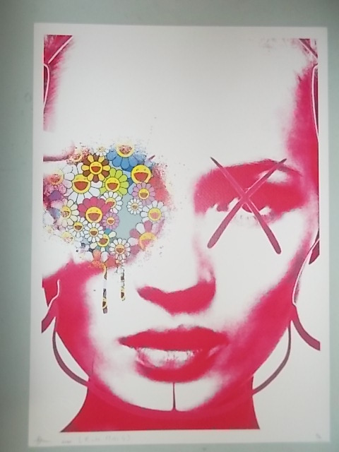 Street Art/Epreuve d'artiste:Kate Moss(4) Death NYC: [Neuf]