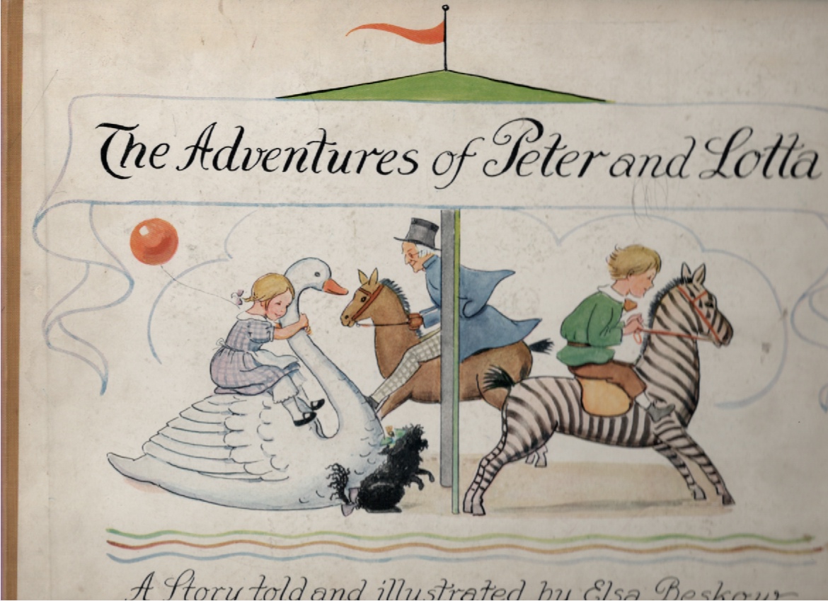 The Adventures of Peter Lotta by Beskow, VG+ Hardcover 1st Edition (?). | McCormick Books