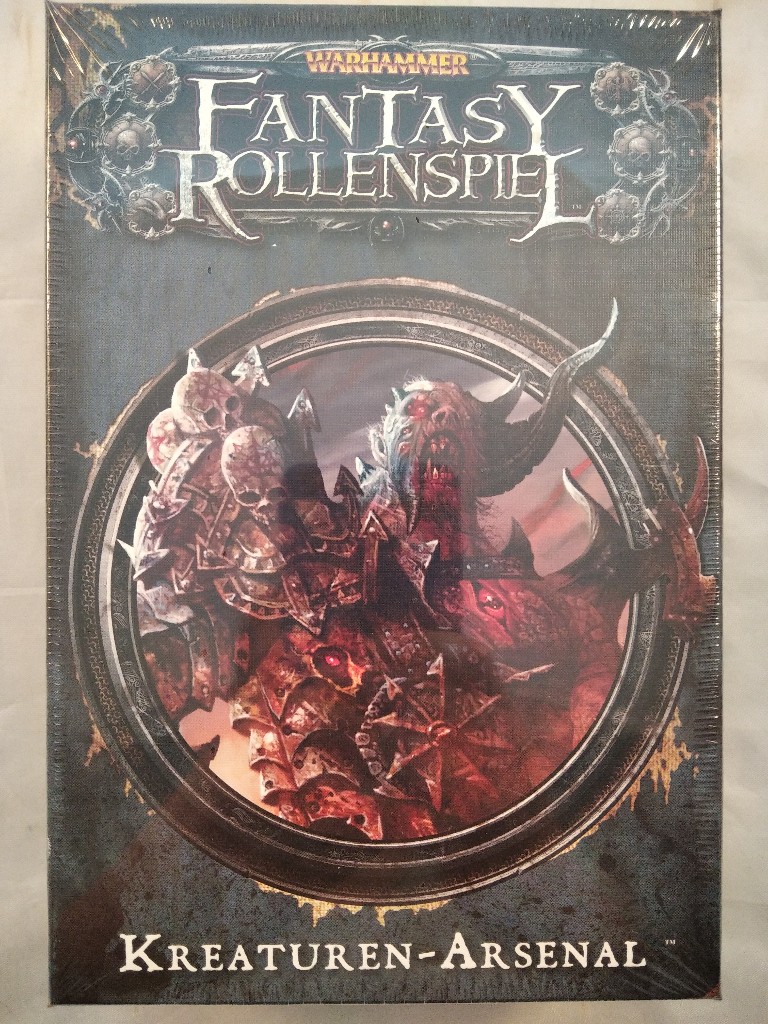 Asmodee HE255 - Warhammer Fantasy Rollenspiel, Kreaturen-Arsenal [Rollenspiel]. Achtung: Nicht geeignet für Kinder unter 3 Jahren. - Games Workshop