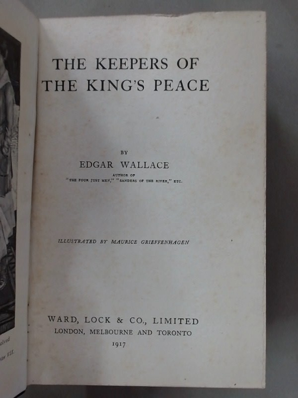 The Keepers of the King's Peace. Illustrated by Maurice Grieffenhagen