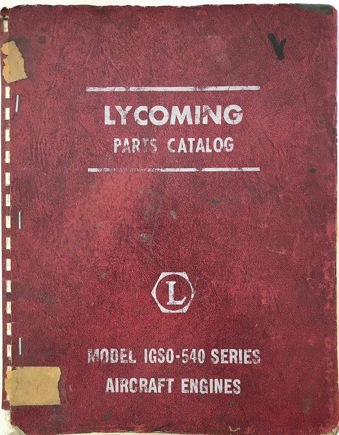 Parts Catalog Model IGSO540 Series Aircraft Engines by