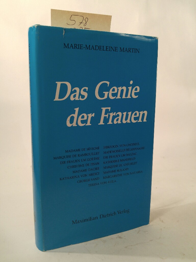 Das Genie der Frauen - Martin, Marie-Madeleine