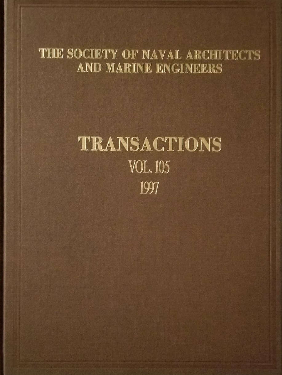 Transactions, Volume 105, 1997 - Society of Naval Architects and Marine Engineers Staff and Contributing Authors