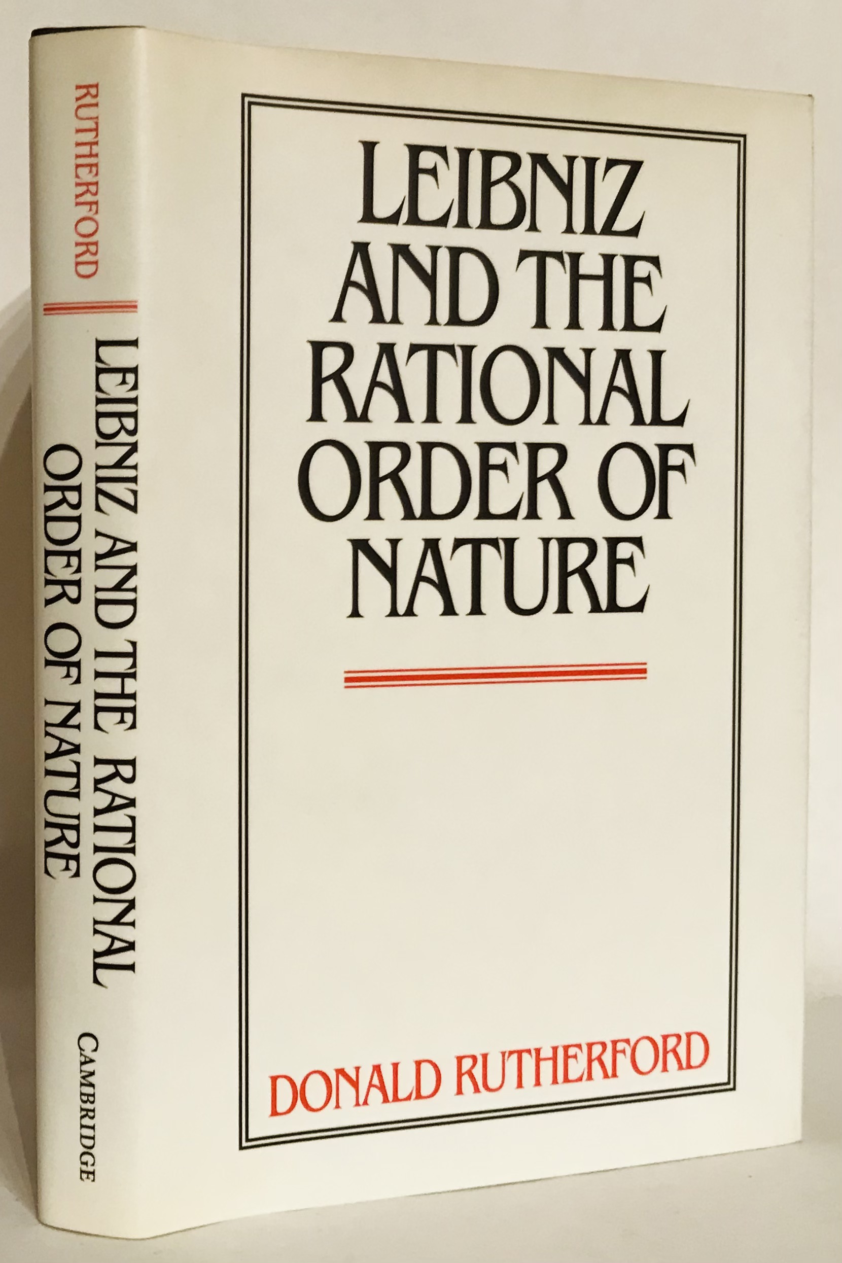 Leibniz and the Rational Order of Nature. - Rutherford, Donald