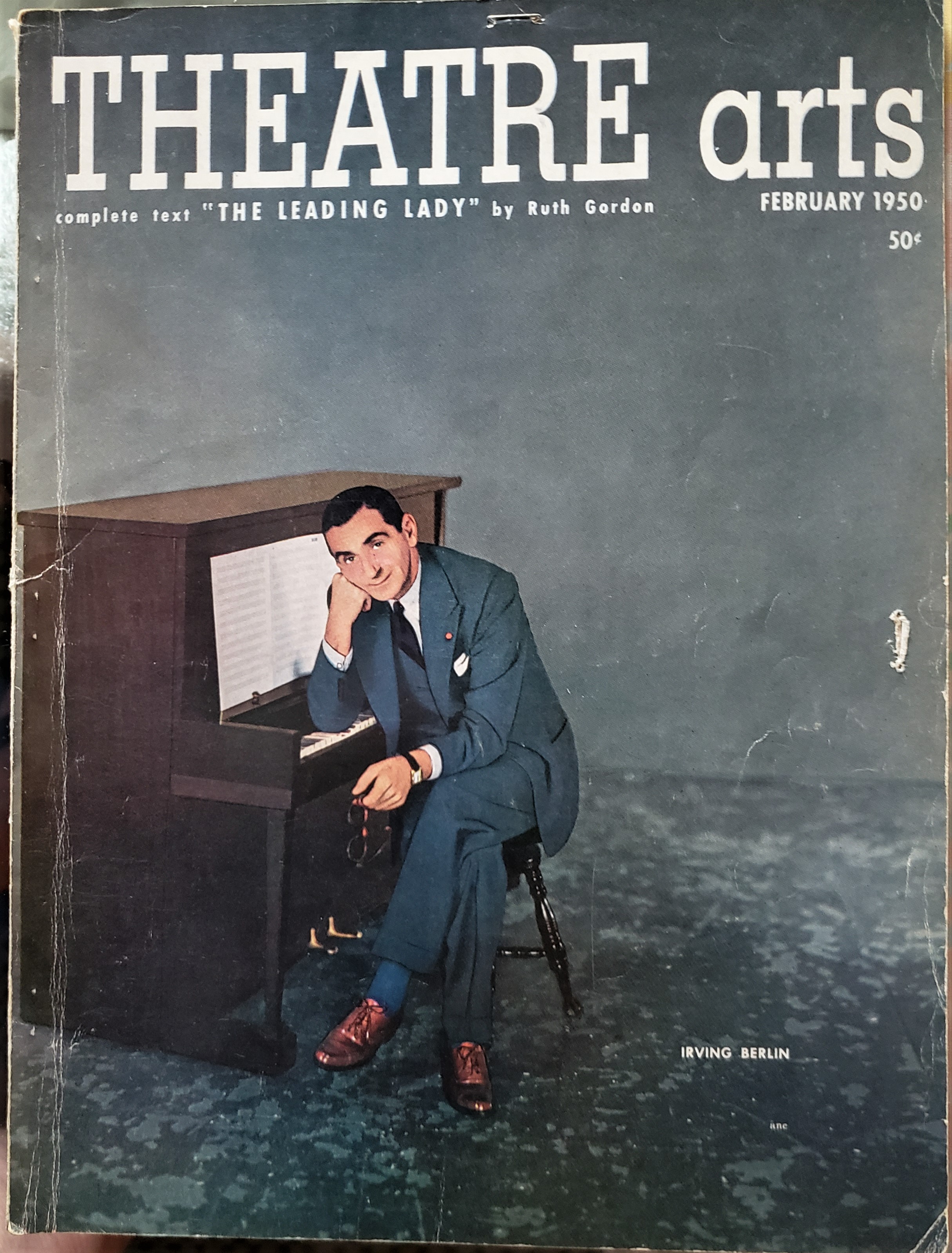 Theatre Arts: magazine February 1950 XXXIV (complete text to The Leading  Lady) by AVEDON, Richard  Ruth Gordon: Good Soft cover (1950) | DR Fine  Arts