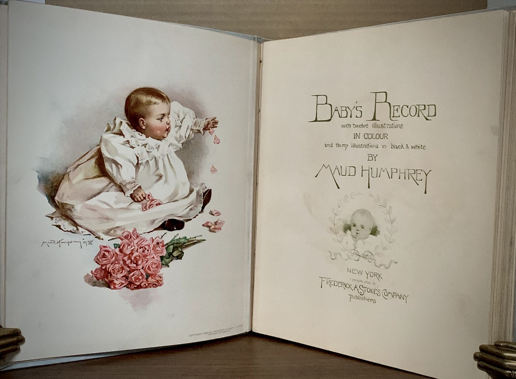 Baby's Record; with twelve illstrations in Colour and thirty illustrations in black & white by
