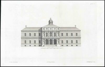 1729 Large Engraving THE DESIGNS OF INIGO JONES Architecture Plate 21 (IJ54) [ ]