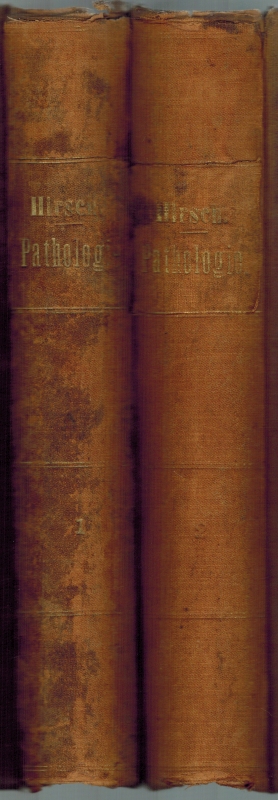 Handbuch der historisch-geographischen Pathologie. [1] Erster Band. [2] Zweiter Band. - Hirsch, August