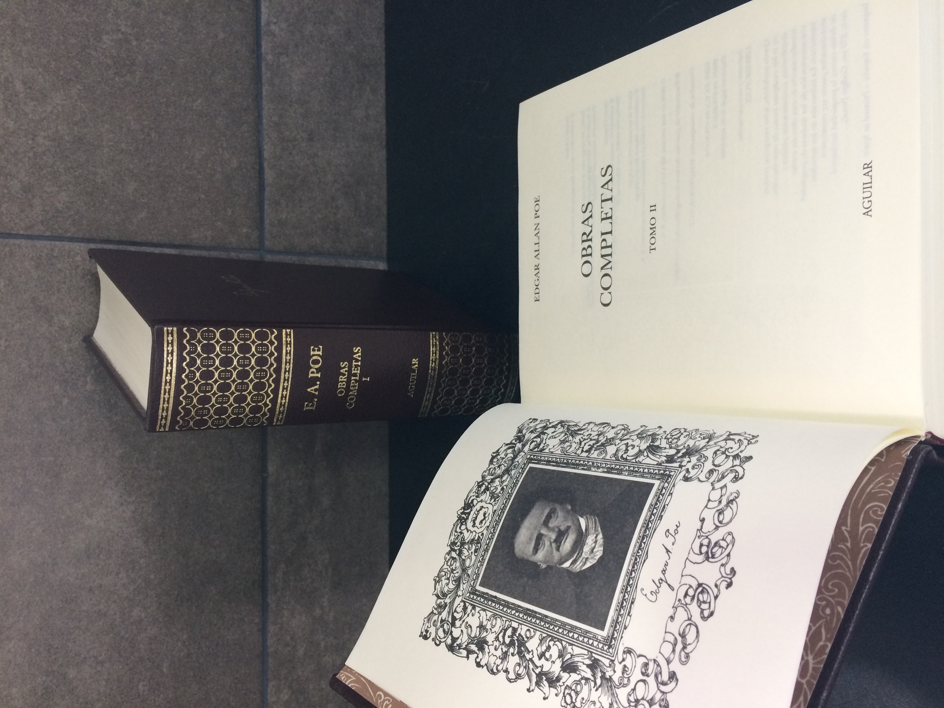 2004. EDGAR ALLAN POE. OBRAS COMPLETAS. 2 TOMOS. AGUILAR. de EDGAR