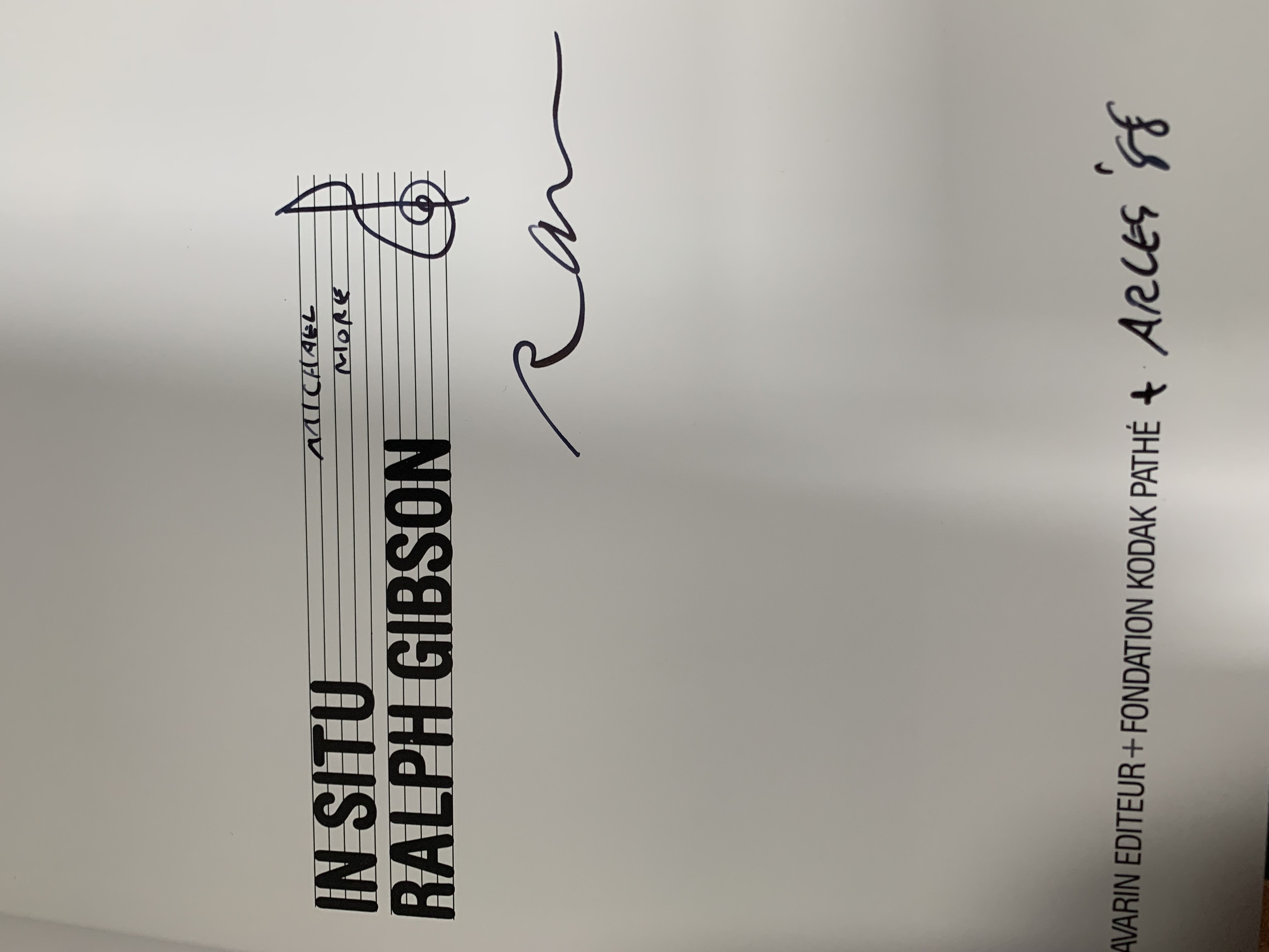 In Situ by Gibson, Ralph: Very Good Soft cover (1988) 1st In Situ by Gibson, Ralph: Very Good Soft cover (1988) 1st