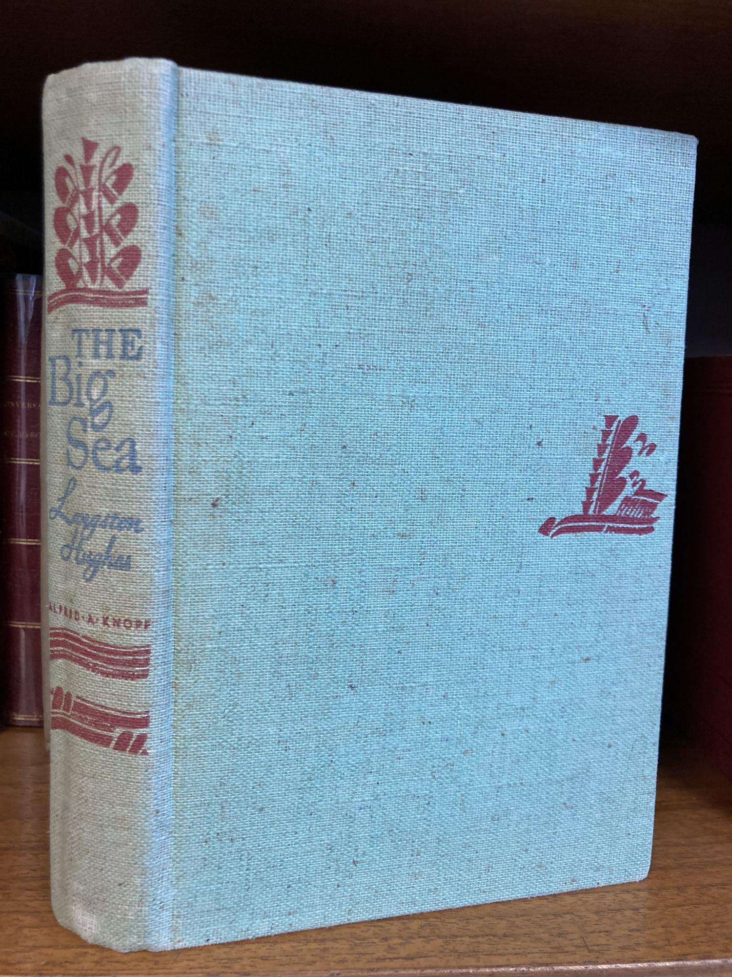 THE BIG SEA by Hughes, Langston: Hardcover (1940) First Edition, First ...