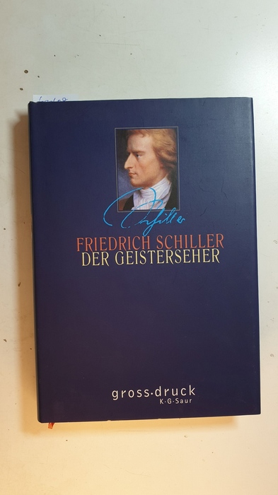 Der Geisterseher : aus den Memoires des Grafen von O** - Schiller, Friedrich