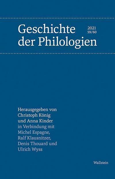 Geschichte der Philologien - Christoph König