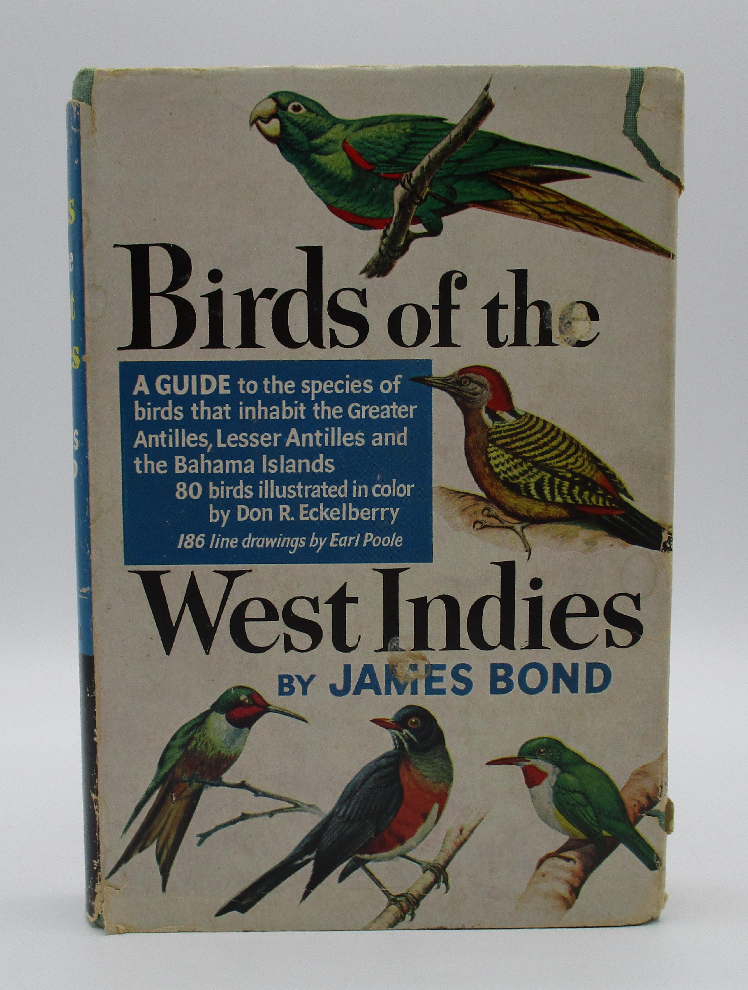 Birds of the West Indies James Bond [Very Good] [Hardcover]
