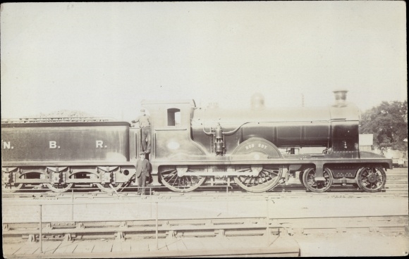 Foto Ansichtskarte / Postkarte Britische Eisenbahn, North British Railway NBR J Class No. 895 Rob Roy, Dampflokomotive