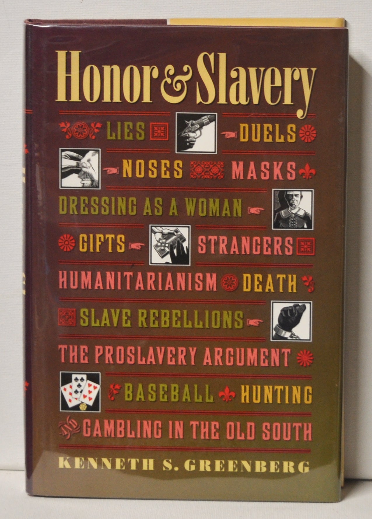 Honor and Slavery Lies, Duels, Noses, Masks, Dressing as a Woman, Gifts, Strangers, Humanitarianism, Death, Slave Rebellions, The Proslavery Movement, Baseball, Hunting, and Ganbling in the Old South - Greenberg, Kenneth S.