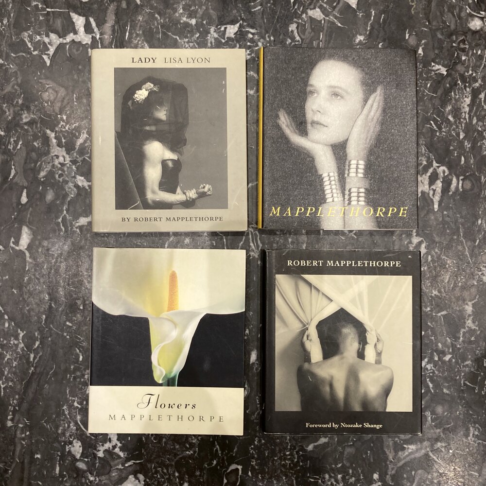 Four Books: Lady Lisa Lyon, Flowers, Black Book, Some Women Robert Mapplethorpe [Fine] [Softcover]