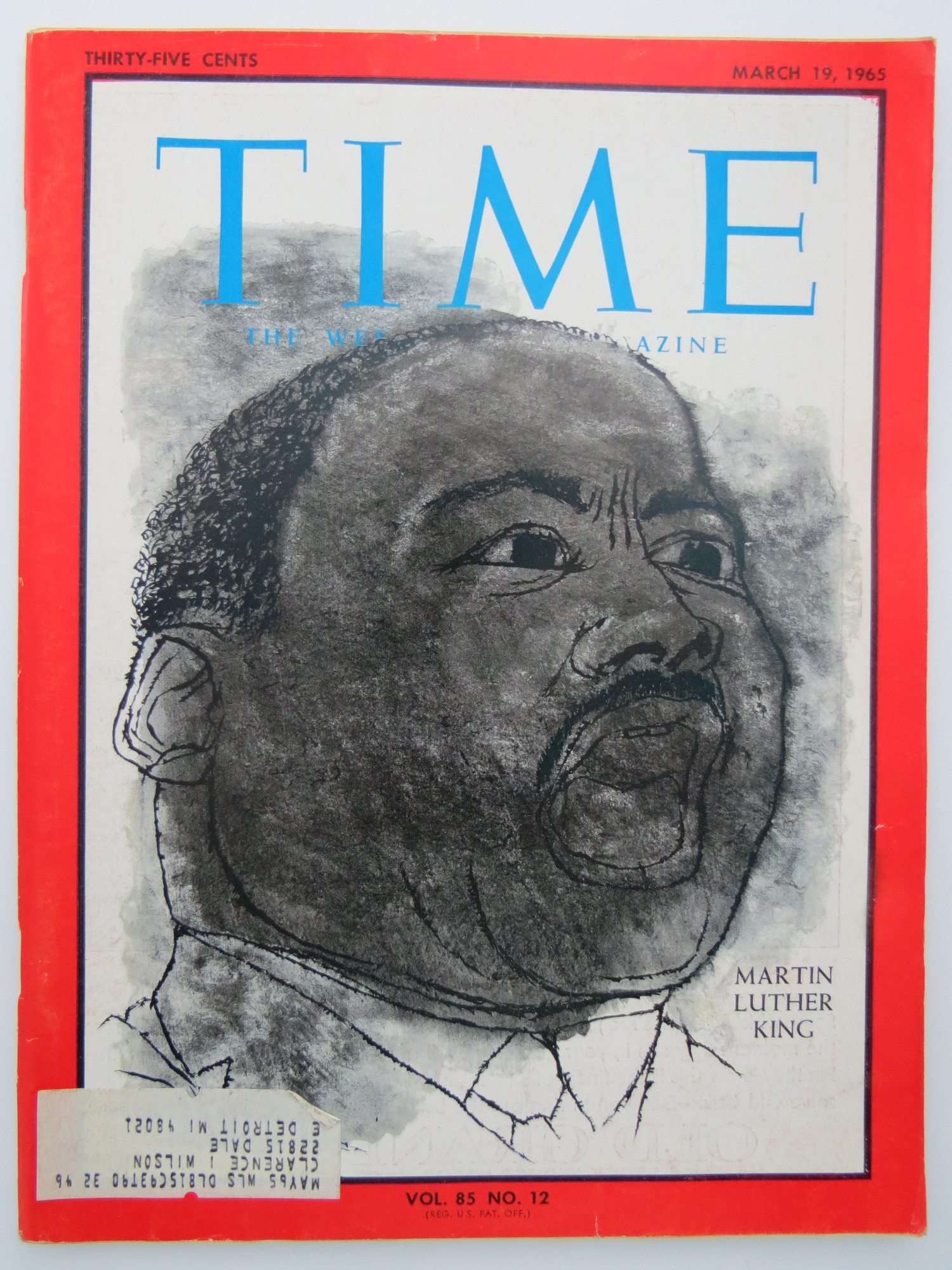 Time Magazine March 19 1965 Martin Luther King 1965 Magazine Nbsp Nbsp Periodical Sage Rare Collectible Books Ioba