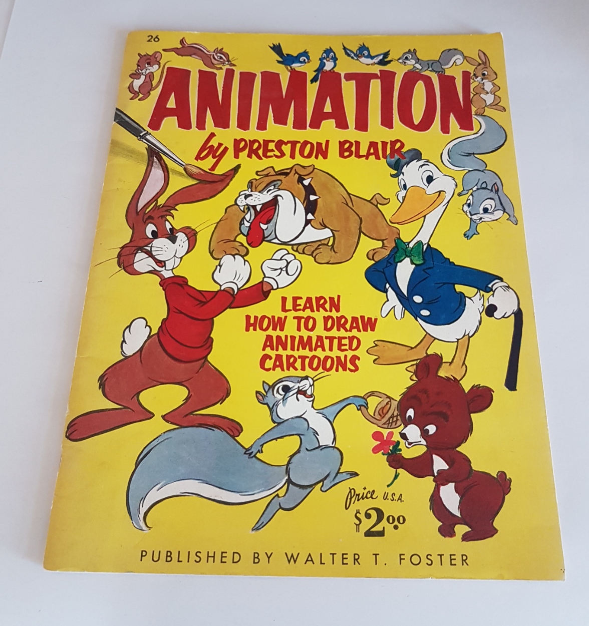 Animation - Learn How to Draw Animated Cartoons - How to Draw Series #26 by  Blair, Preston: Very Good Soft cover | CURIO