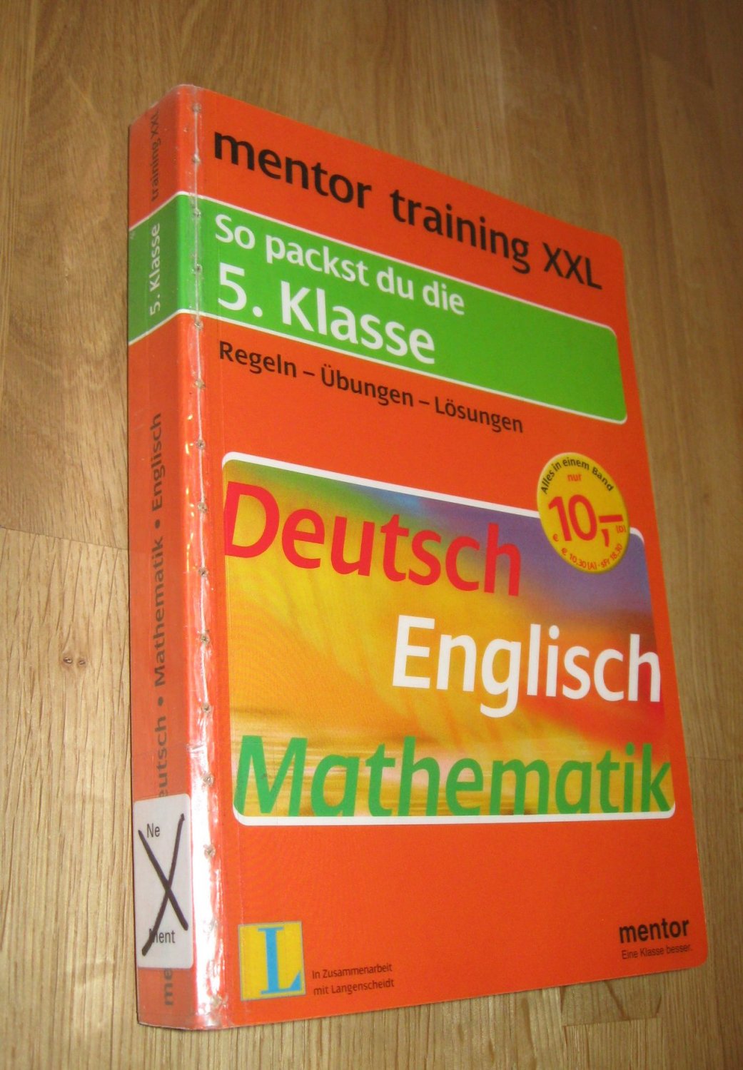 mentor training XXL / So packst du die 5. Klasse - Ludy, Georg; Mertel-Schmidt, Gisela; Haubrich, Jürgen; Leeb, Susanne