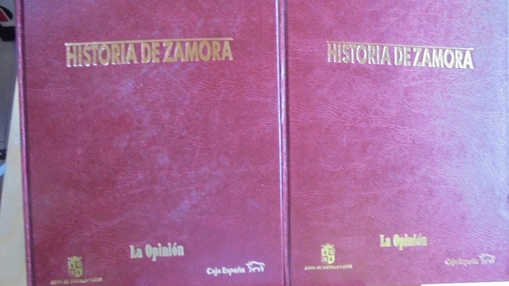 HISTORIA DE ZAMORA (Tomo I y II). de VARIOS AUTORES