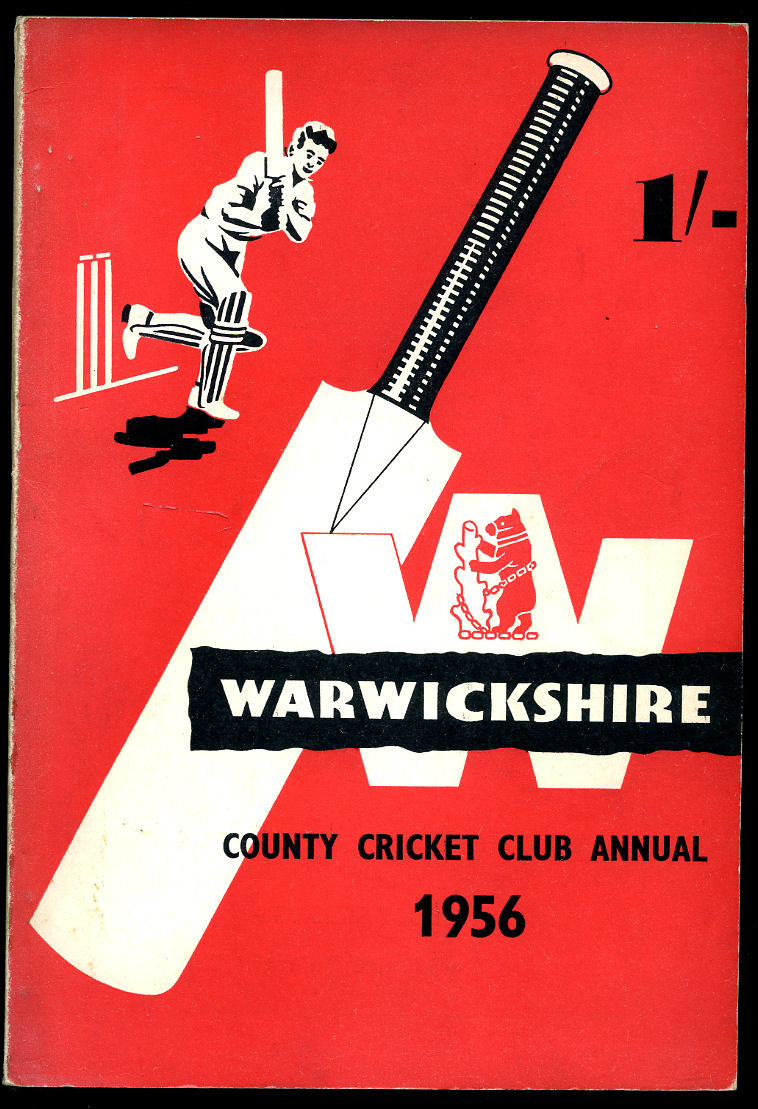 The Warwickshire Cricket Club Official Annual Handbook 1956 by Wanklyn