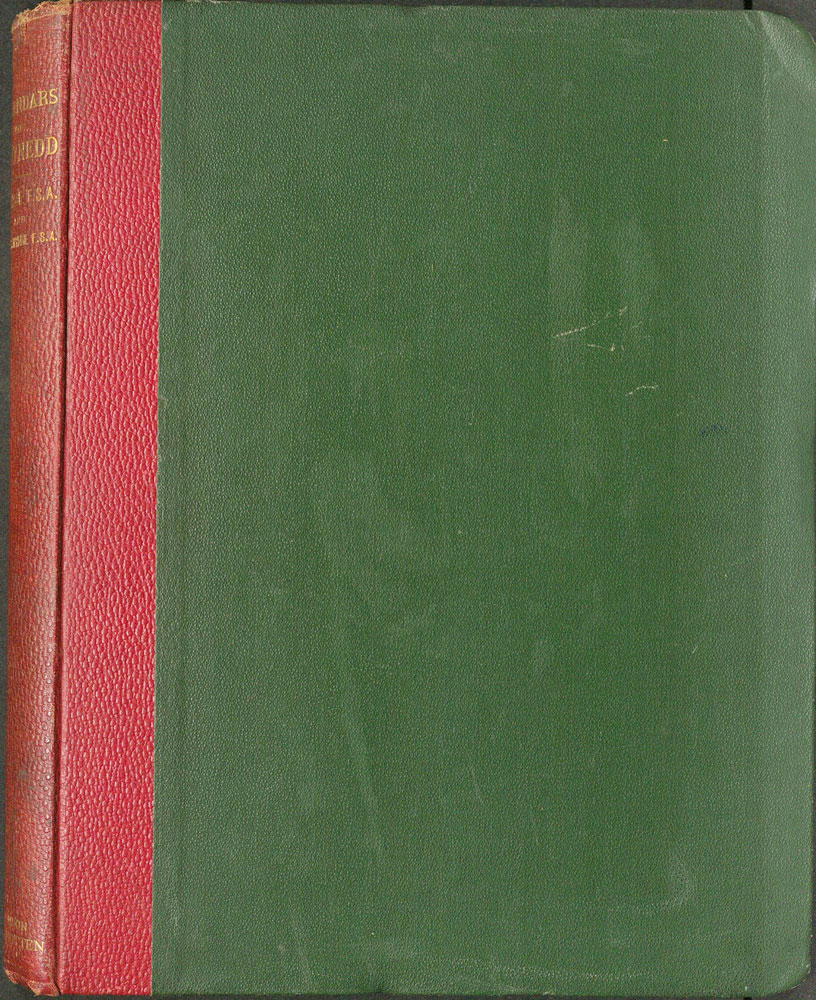 Kalendars of Gwynedd; or, Chronological Lists of Lords-Lieutenant, Cuctodes Rotolorum, Sheriffs, and Knights oif the Shire, for the Counties of Anglesey, Caernarvon, and Merioneth, - BREESE Edward 1835-1881 (editor)