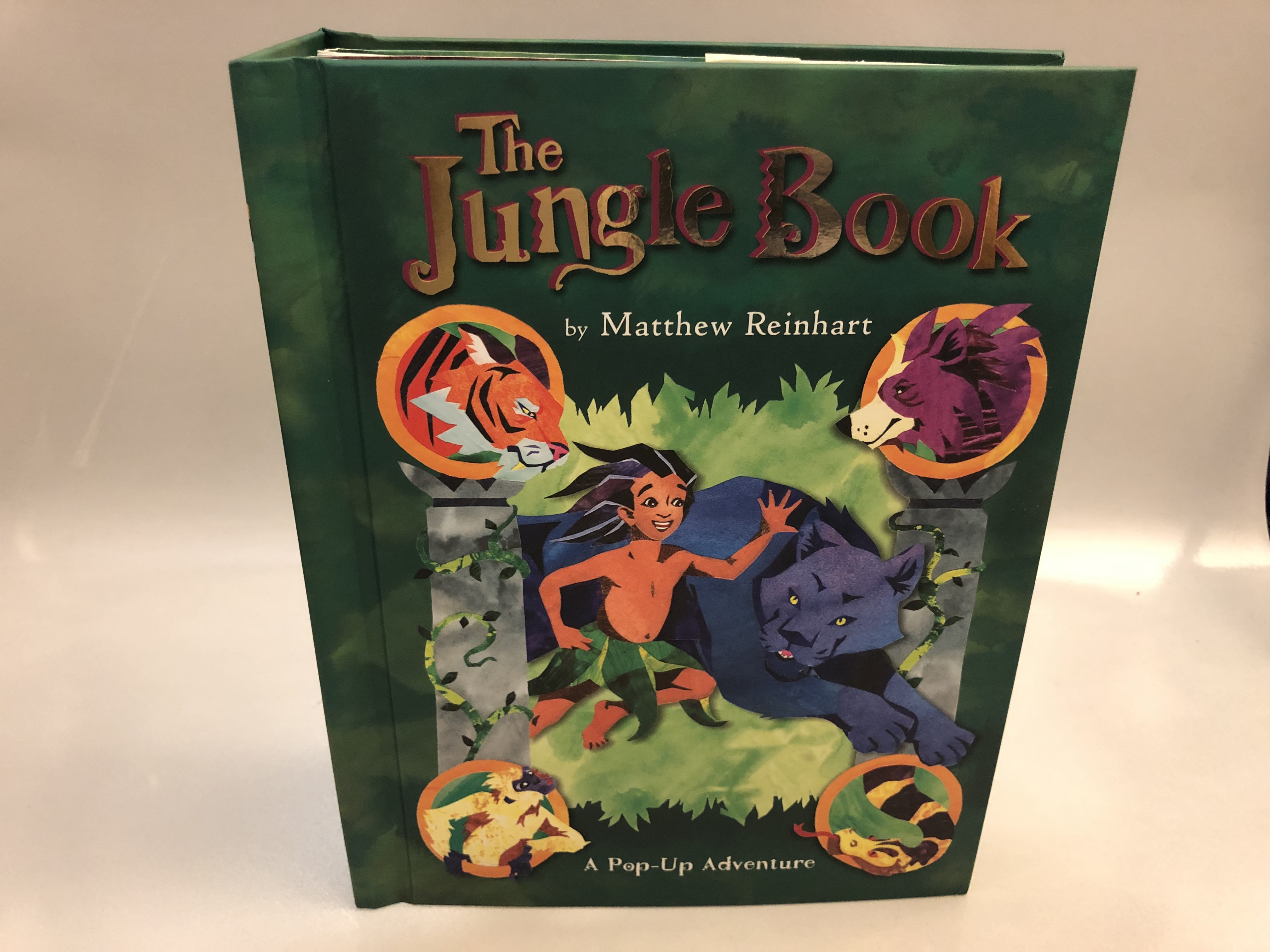 The Jungle Book: A Pop-Up Adventure (signed) by Reinhart, Matthew ...