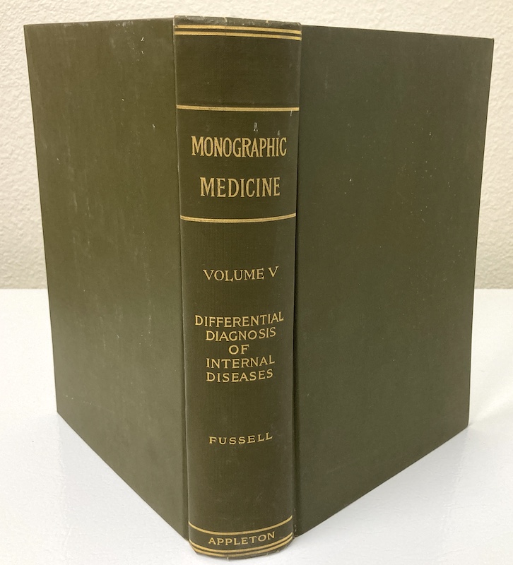 Differential diagnosis of internal diseases, (Monographic medicine. vol