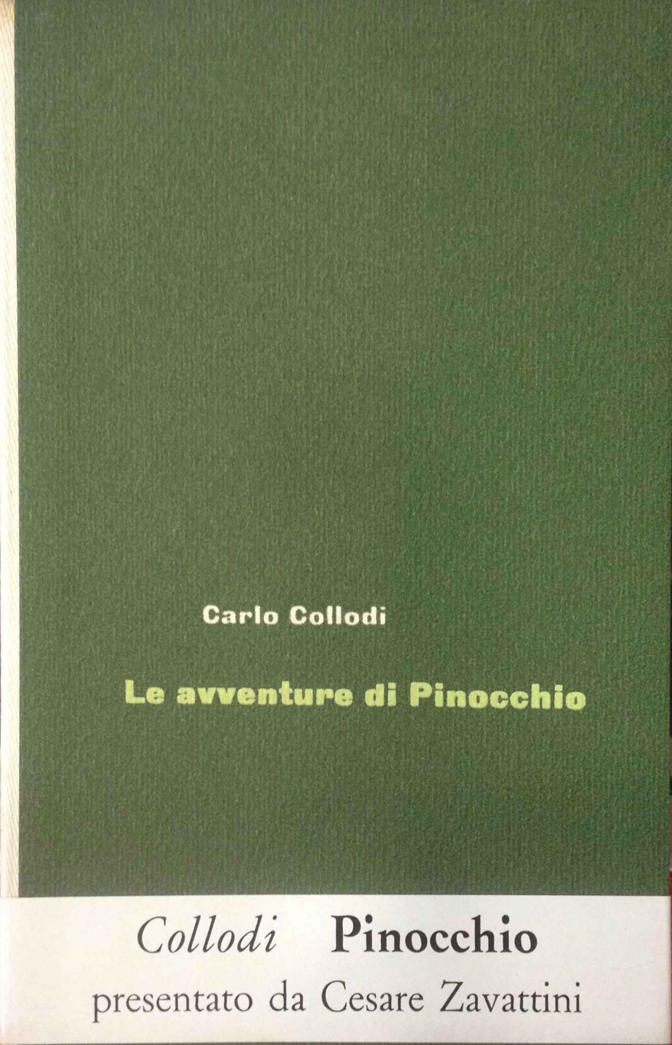 LE AVVENTURE DI PINOCCHIO - Carlo Collodi