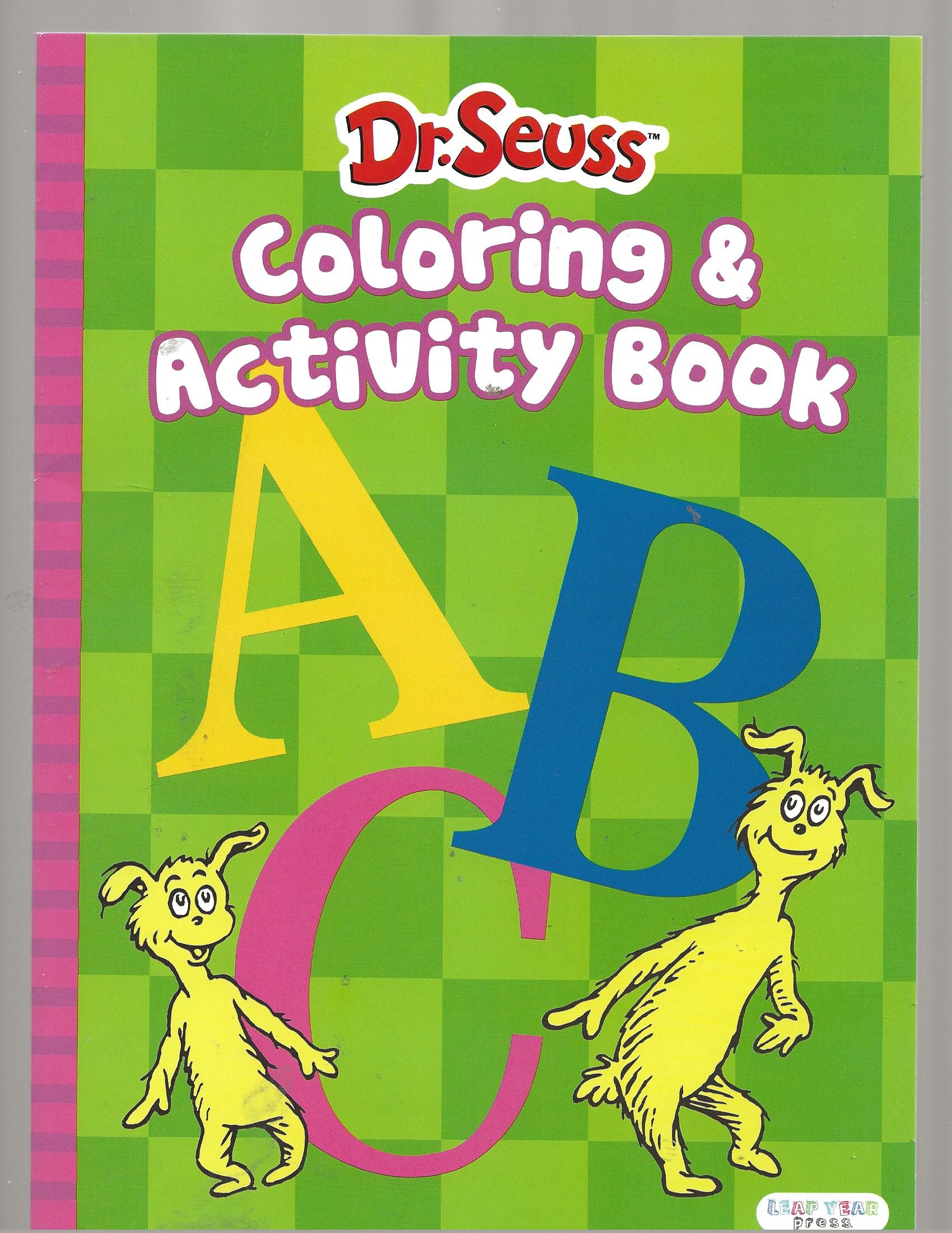 Dr Seuss Coloring Activity Book ABC: New Soft cover (2020) | TuosistBook