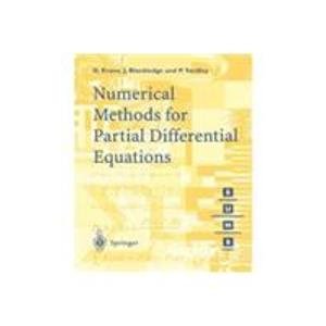 Numerical Methods for Partial Differential Equations (EDN - 1) - G. Evans and P. Yardley