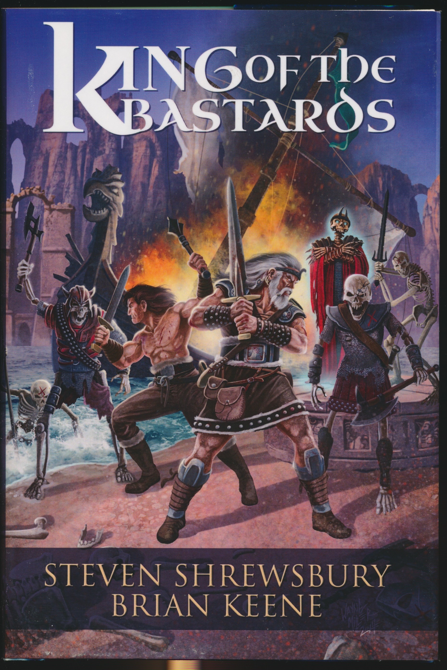 King of the Bastards / Throne of the Bastards SIGNED limited editions