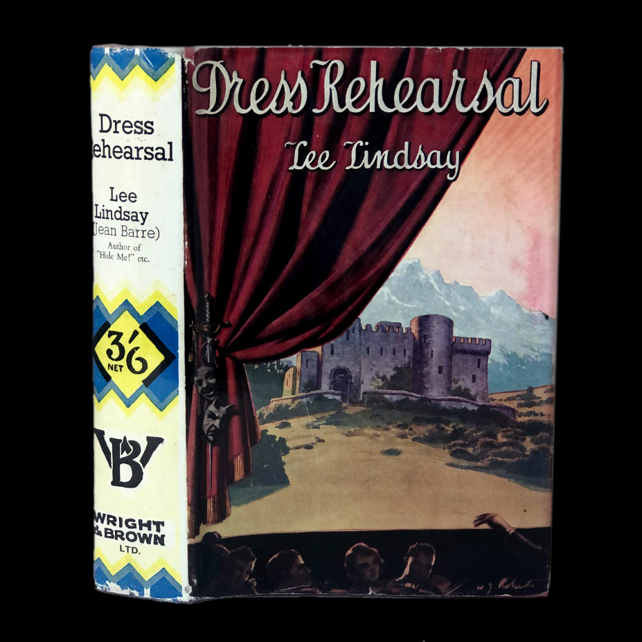 Dress Rehearsal Lindsay (Lee, pseud. Jean Barre) [Very Good] [Hardcover]