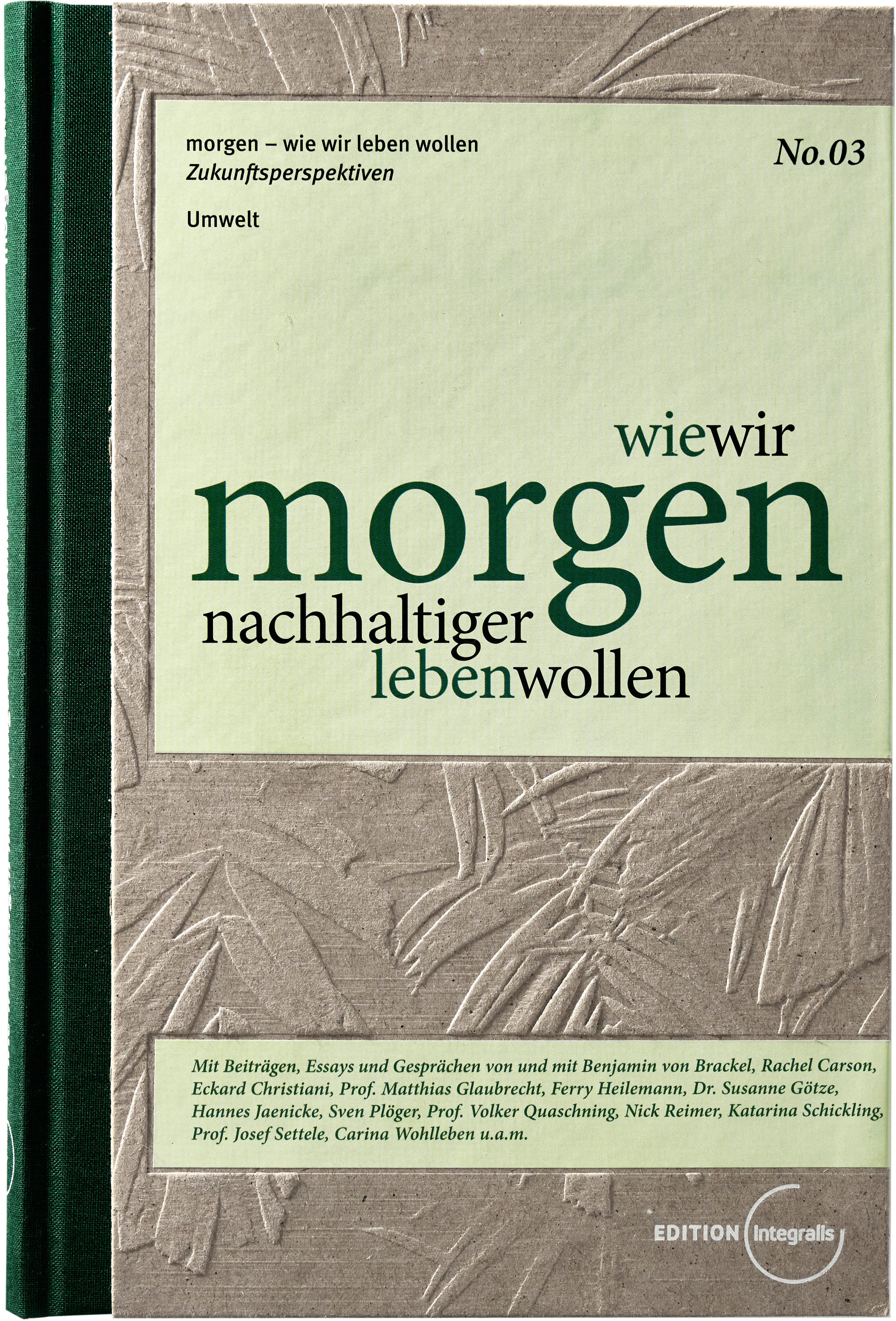 wie wir morgen nachhaltiger leben wollen - Eckard Christiani