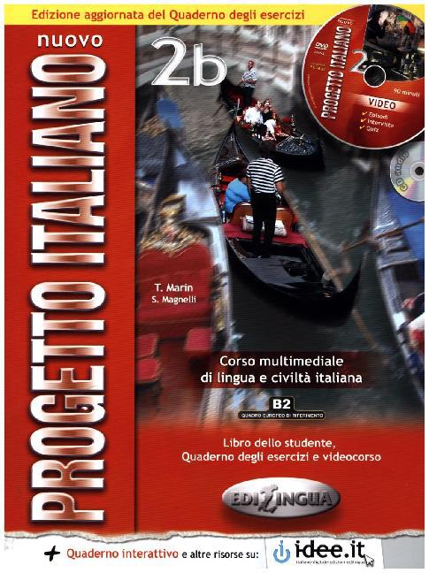 NUEVO PROGETTO ITALIANO 2B (LIBRO+CD) - Marin, Telis|Magnelli, Sandro