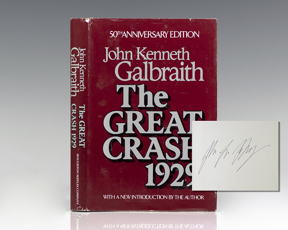 galbraith the great crash galbraith the great crash