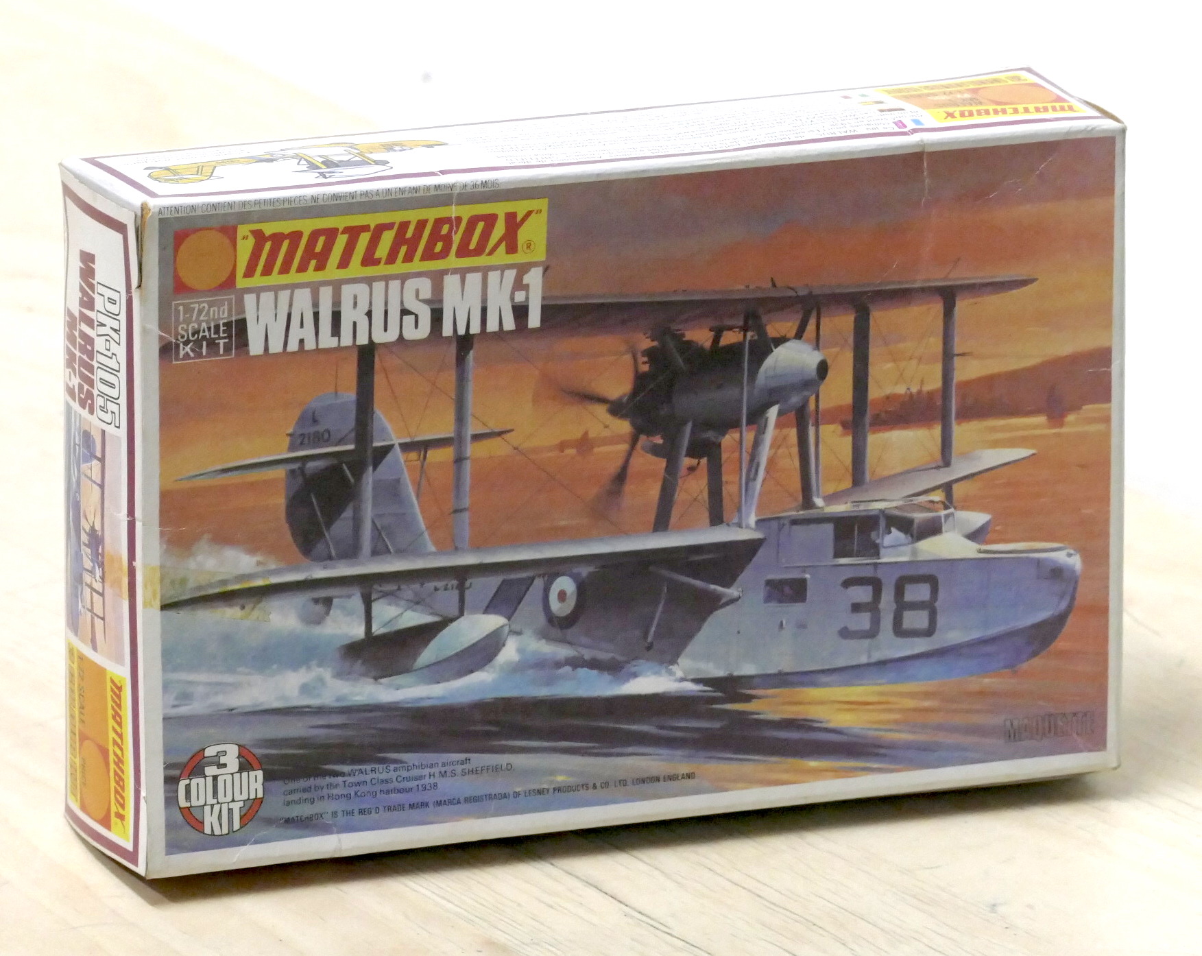 Modellismo aereo - Matchbox Walrus Mk.I