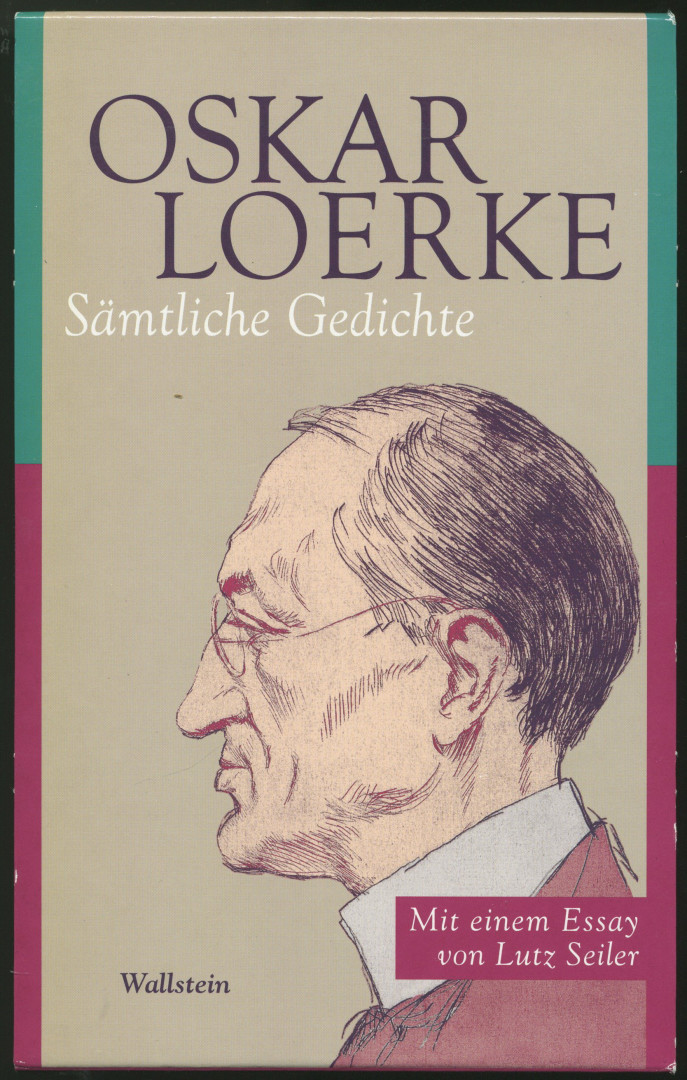 Sämtliche Gedichte. Herausgegeben von Uwe Pörksen und Wolfgang Menzel. Mit einem Essay von Lutz Seiler. 2 Bände. - Loerke, Oskar