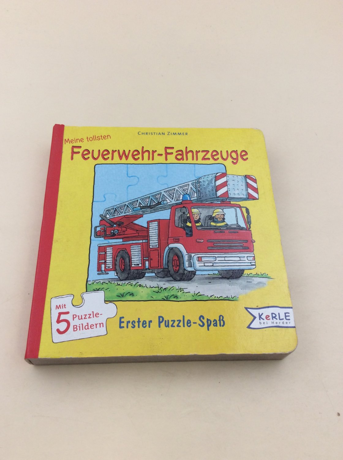 Meine tollsten Feuerwehr-Fahrzeuge: Erster Puzzle-Spaß - Zimmer, Christian