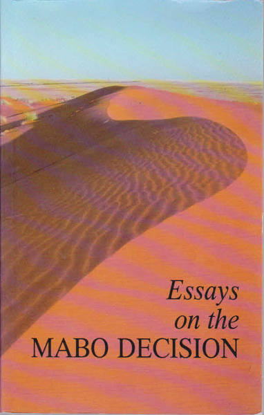 Essays On The Mabo Decision by Gray; Susan Burton Philips