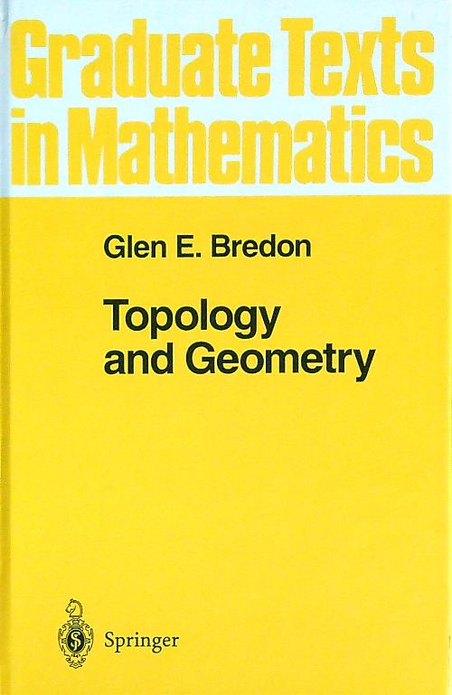 Topology and Geometry - Bredon, Glen