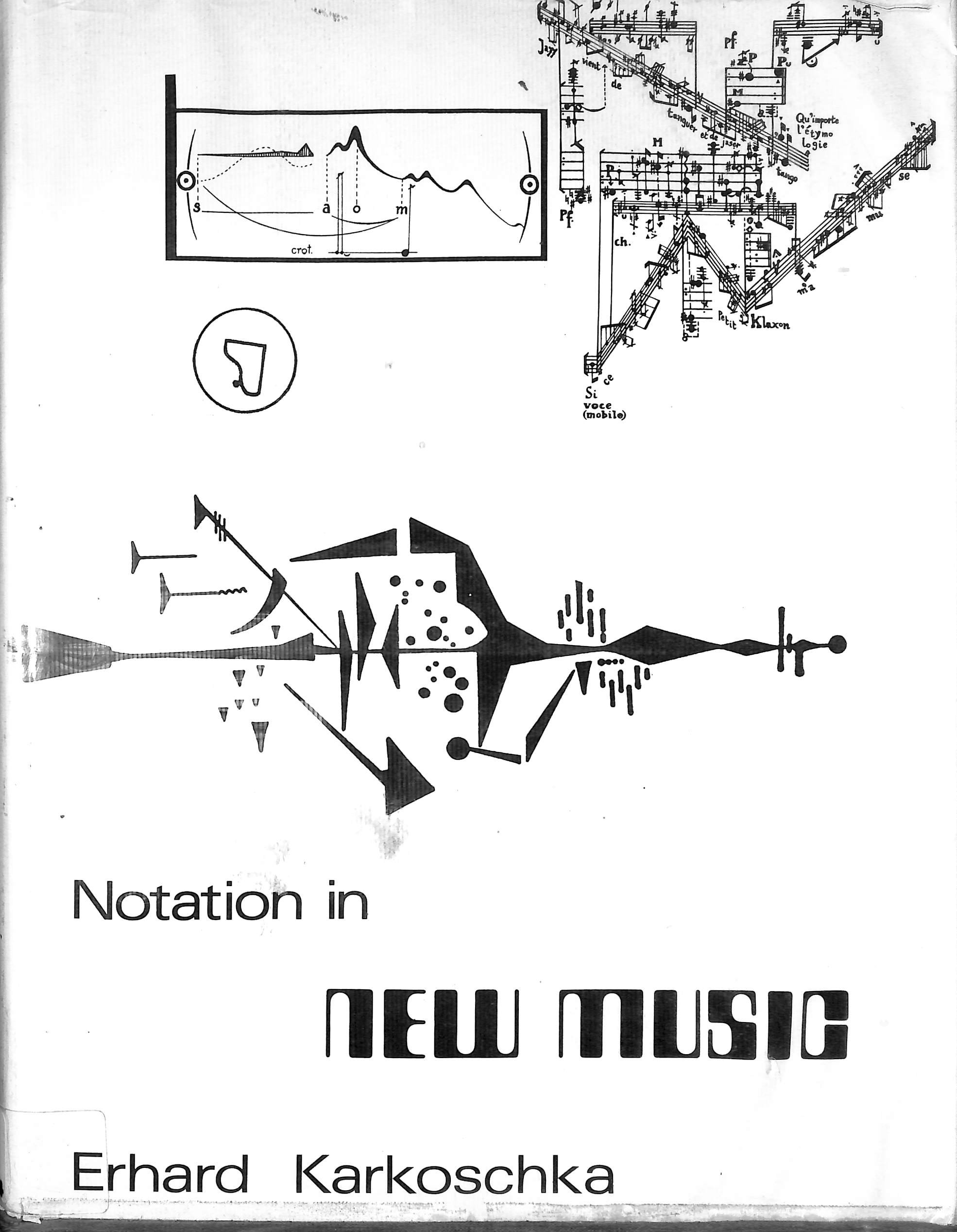 Notation in New Music Karkoschka, Erhard | Barnebys
