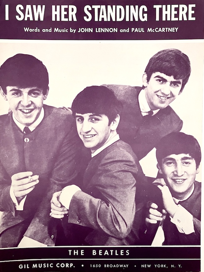 I Saw Her Standing There by John Lennon, Paul McCartney: (1964) Sheet&nbsp;Music | Randall's Books