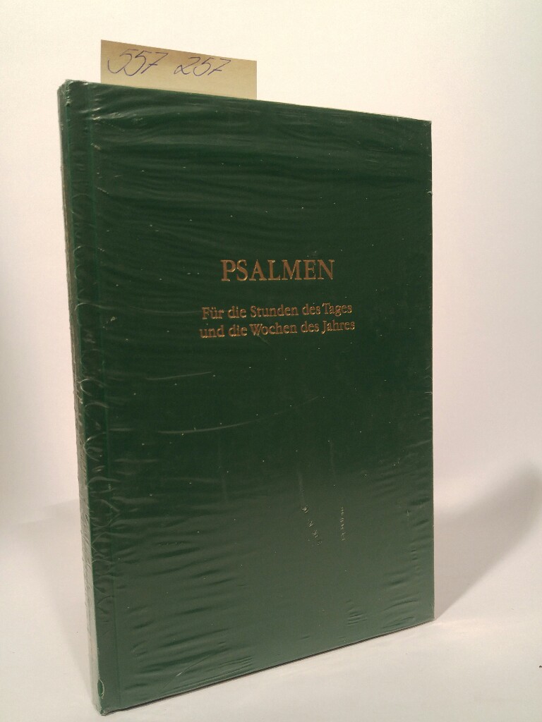 Psalmen [Neubuch] Für die Stunden des Tages und die Wochen des Jahres. Teilstück eines erneuerten Tagzeitenbuches in Zusammenarbeit mit der Evangelischen Michaelsbruderschaft - Hinz, Günther und Alexander Völker